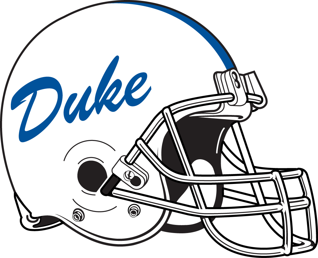 Duke Blue Devils 1981-1993 Helmet Logo diy DTF decal sticker